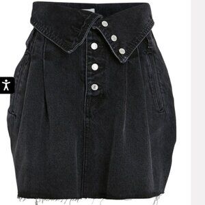 NWT Redone fold over skirt